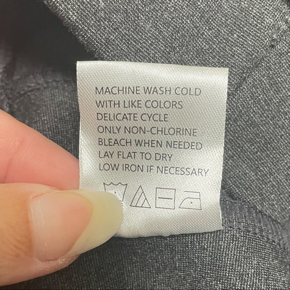 Quince Charcoal Gray Ponte Straight Leg Pull On Leggings Ankle Pants NWOT XS - Picture 10 of 10